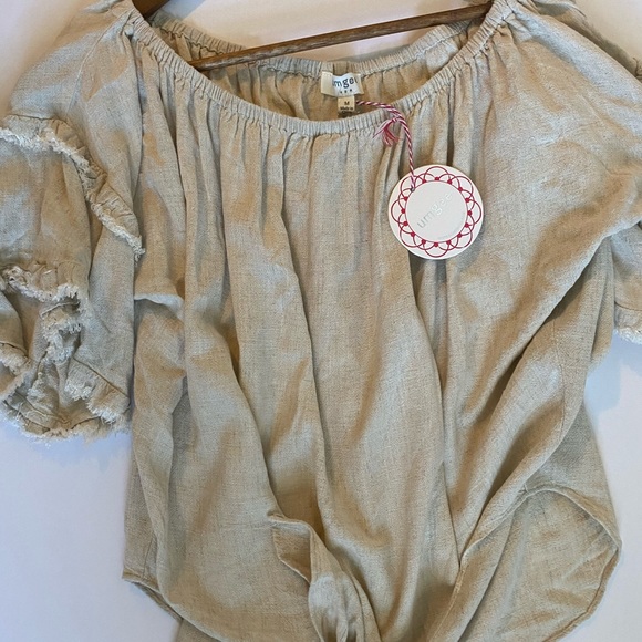Umgee Linen Blend Top - Picture 5 of 8